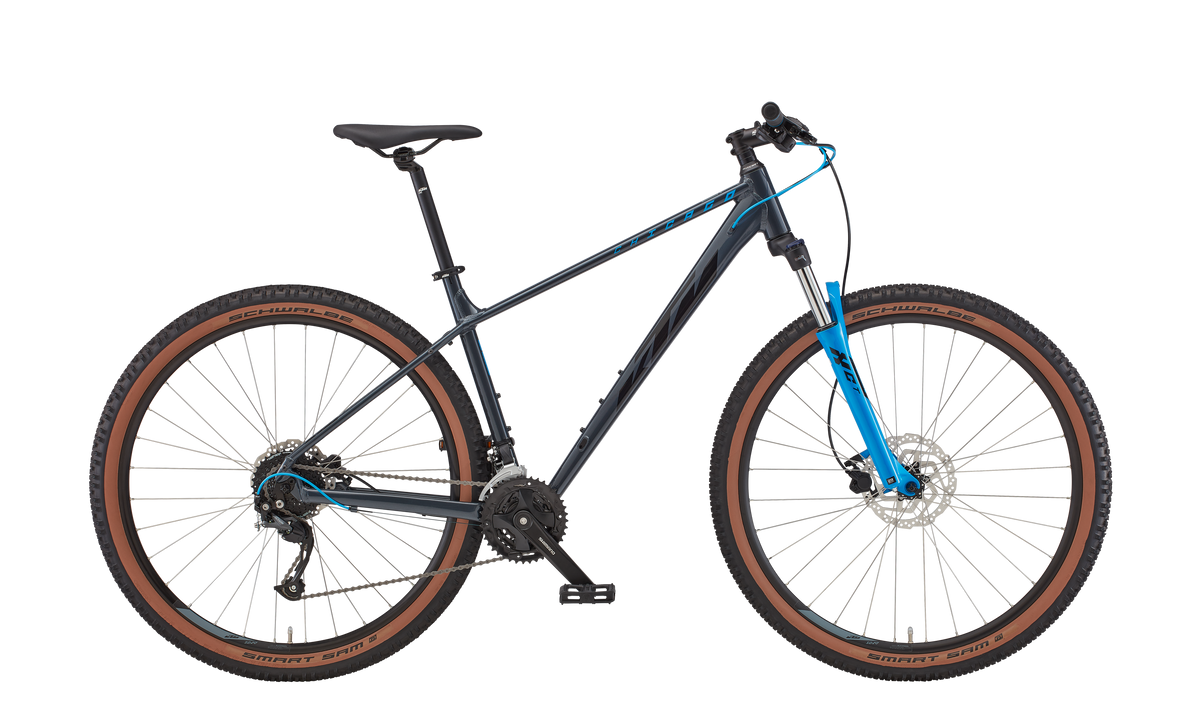 KTM CHICAGO DISC 291 METALLIC GREY (BLACK + BLUE) 1x12 SRAM NX
