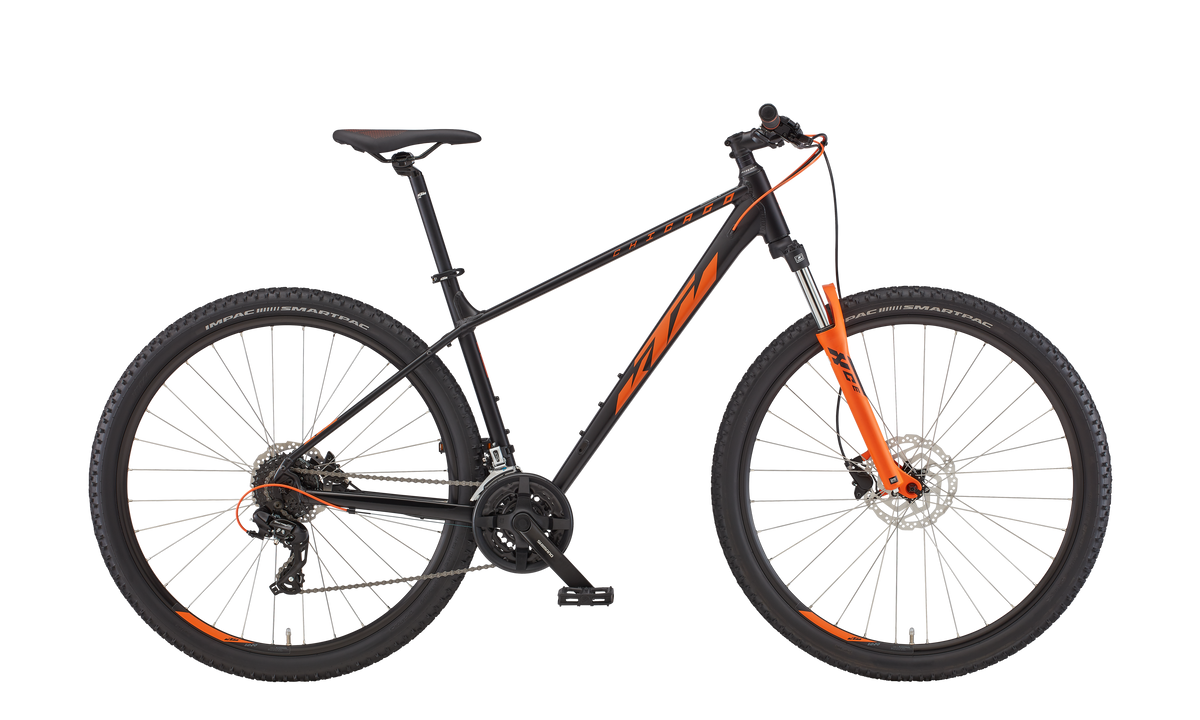 KTM CHICAGO 292 BLACK MATT (ORANGE) 1x12 SRAM NX